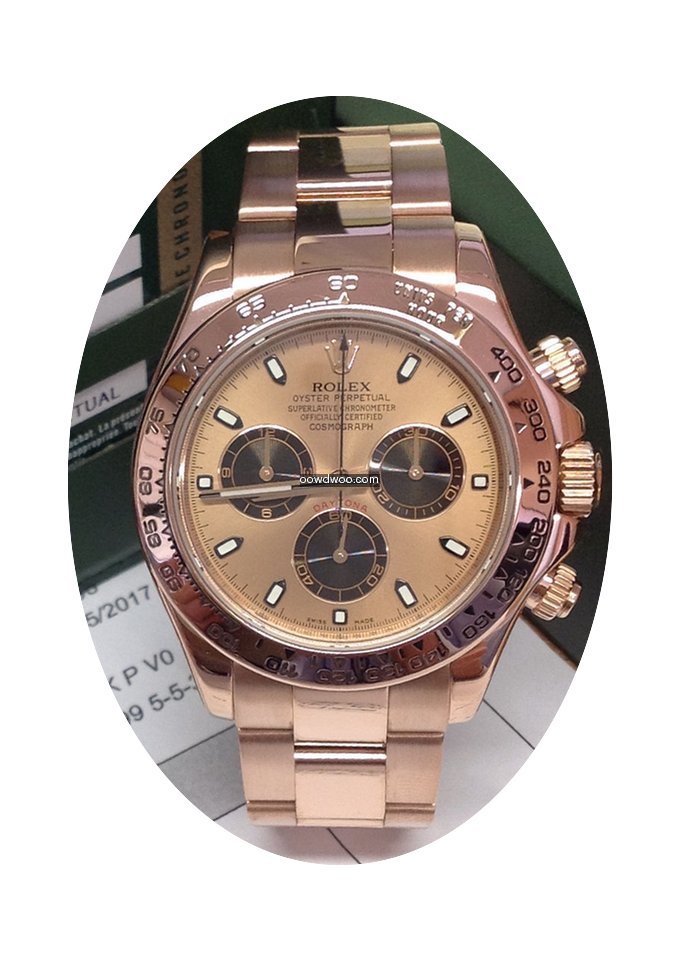 Rolex Daytona 116505 - Serviced By Rolex...