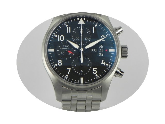 IWC PILOT'S WATCH FLIEGHER STEEL...