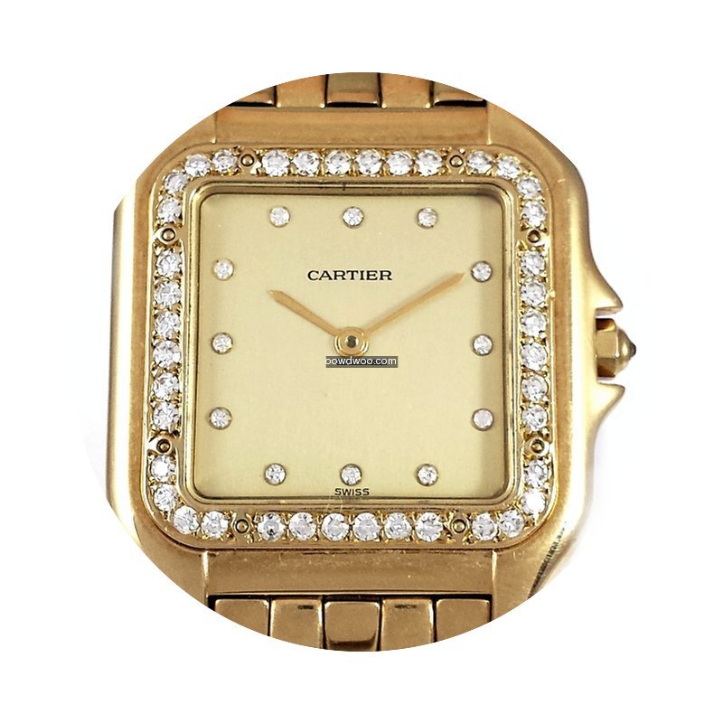 Cartier PANTHERE Y.G.Rare Champagne Diam...
