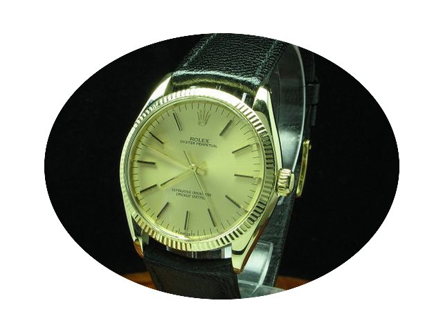 Rolex Oyster Perpetual 14kt 585 Gold Aut...