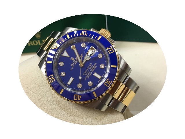 Rolex Used Discontinued Diamond 116613LB...