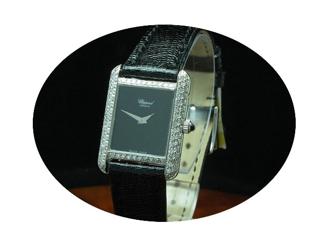 Chopard 18kt 750 Weißgold Handaufzug Da...