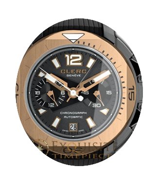 Clerc Hydroscaph Central Chronograph...