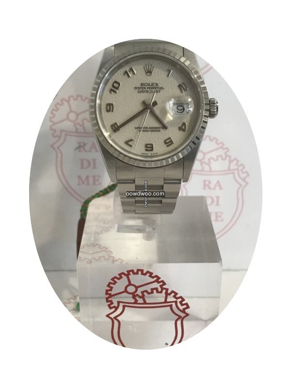 Rolex Datejust Steel 36 Millimetri 16220...