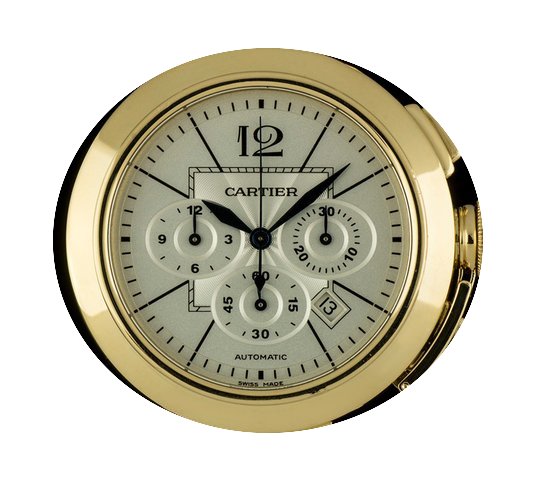 Cartier 18k Y/G Silver Dial Pasha XL Chr...