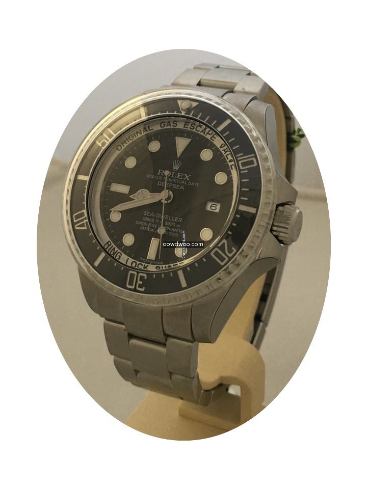 Rolex Deepsea verklebt 2017...