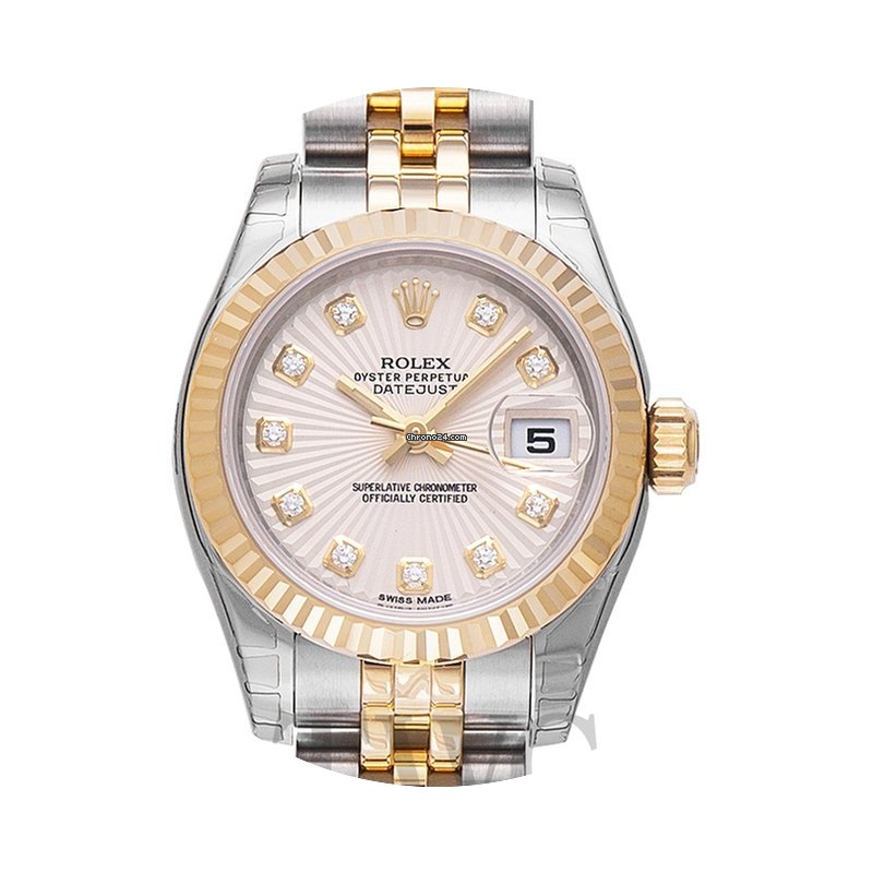 Rolex Lady Oyster Perpetual Champagne Su...