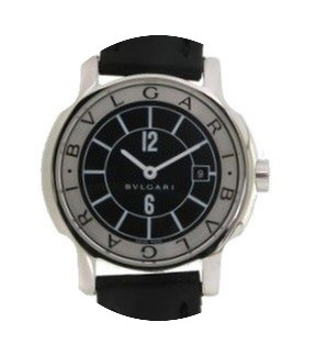 Bulgari Solo Tempo D61031 In Steel And L...