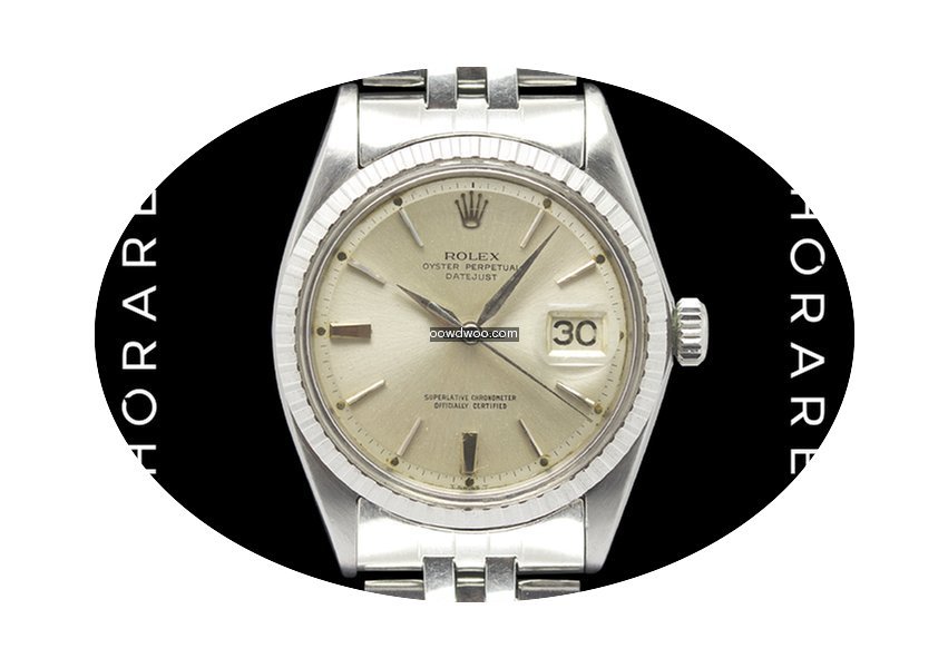 Rolex Oyster Datejust, Doorstep Dial, Al...