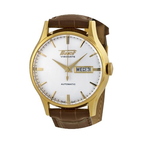 Tissot Visodate Automatic White Dial Bro...