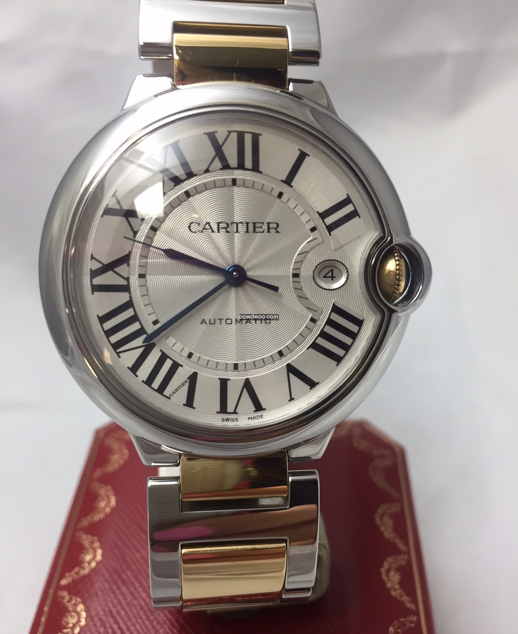 Cartier Ballon Bleu Mens Watch – Two t...