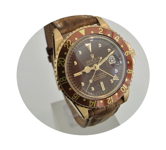 Rolex GMT 1675 YELLOW GOLD...