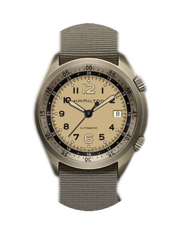 Hamilton Khaki Pilot Pioneer Aluminium A...