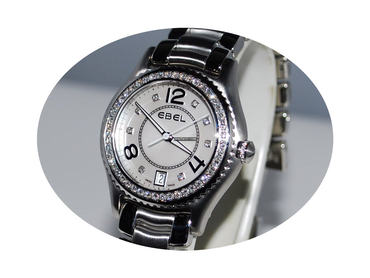 Ebel X1 STEEL, DIAMOND BEZEL...