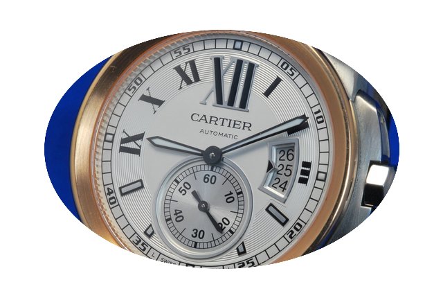 Cartier Calibre Steel/Gold...