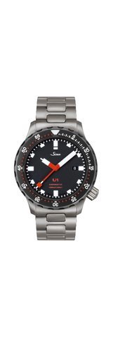 Sinn U1 SDR Taucheruhr aus U-Boot Stahl ...