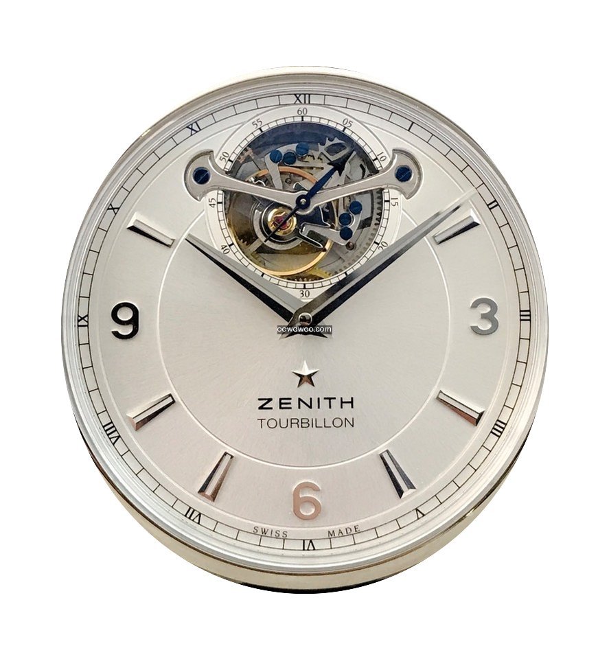 Zenith Elite Tourbillon Edelstahl 40mm G...