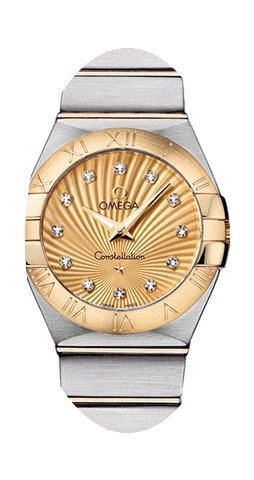 Omega Constellation Brushed 27mm Ladies ...