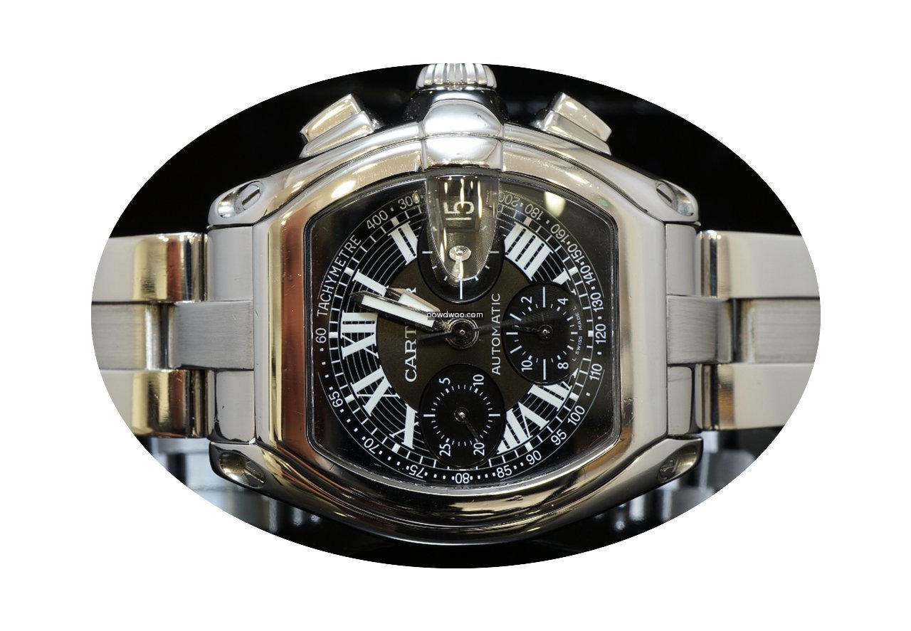Cartier Roadster Chronograph, W62007X6, ...