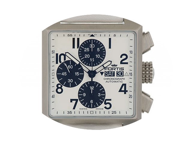 Fortis Square Chronograph Stahl Automati...
