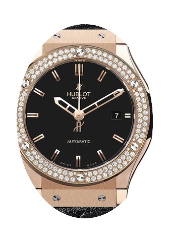 Hublot Classic Fusion King Gold, Diamond...
