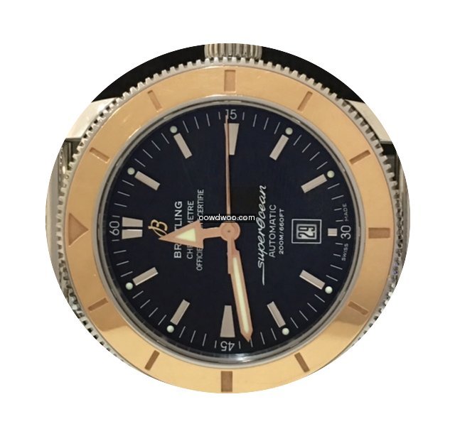 Breitling Superocean Heritage 46mm Ouro ...
