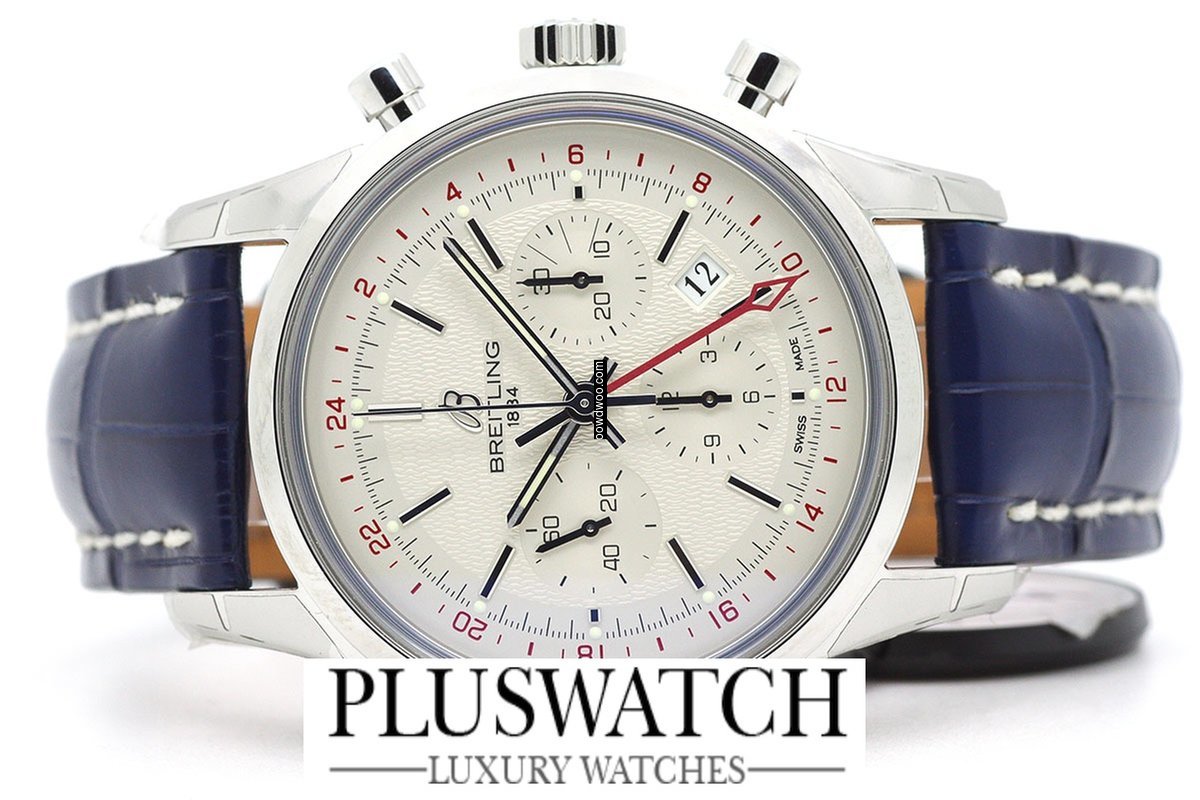 Breitling Transocean Chronograph GMT NEW...