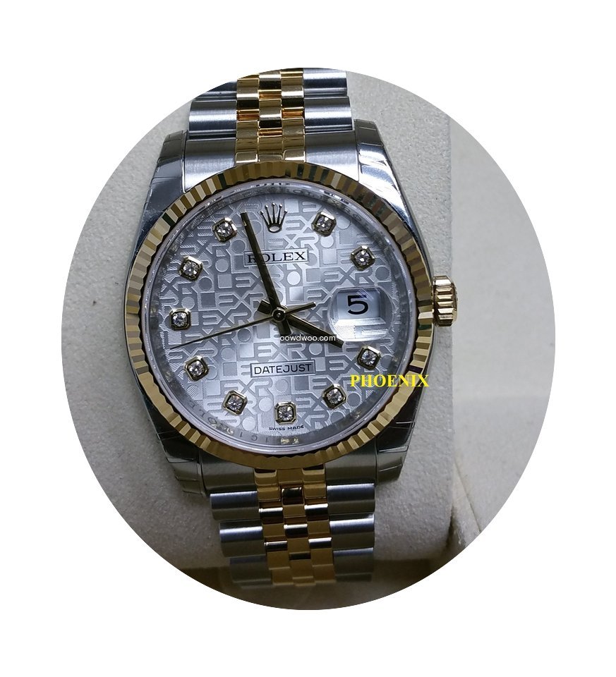 Rolex DATEJUST Silver Jubilee Diamond Di...