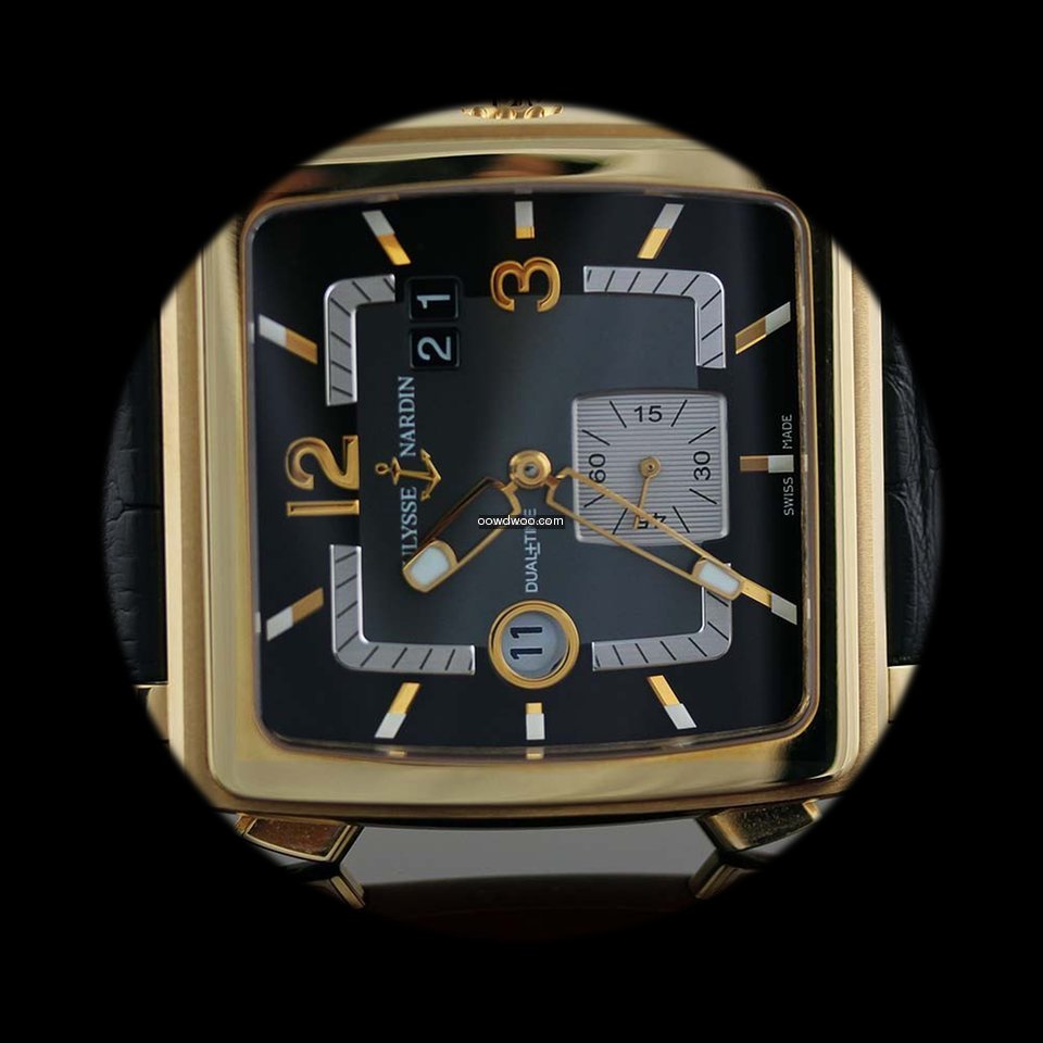 Ulysse Nardin Quadrato Dual Time - 246-9...
