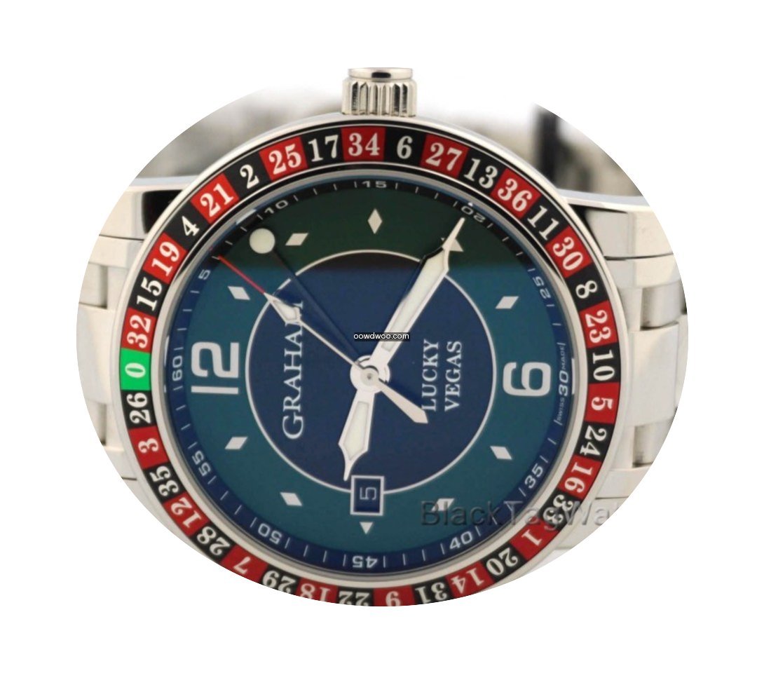 Graham Silverstone Automatic GMT Lucky V...