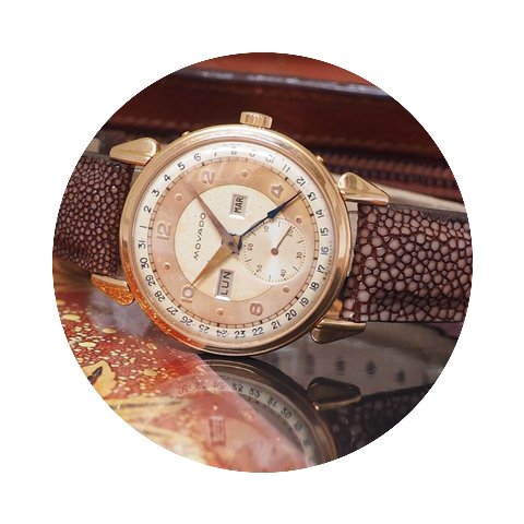 Movado Triple Calendar Vintage 1950's...