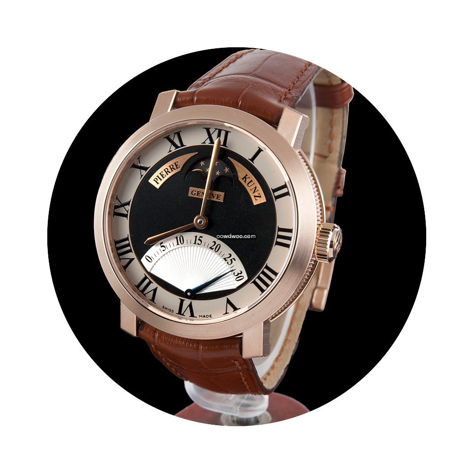 Pierre Kunz retrograde moon phases rose ...