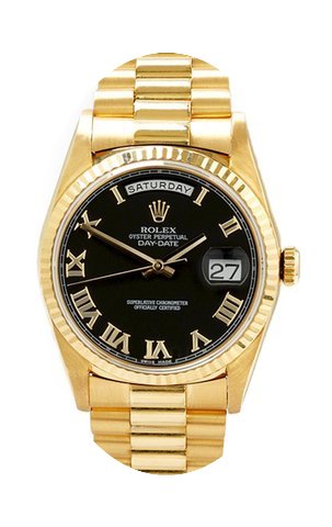 Rolex Men's President Yellow Gold Fluted...