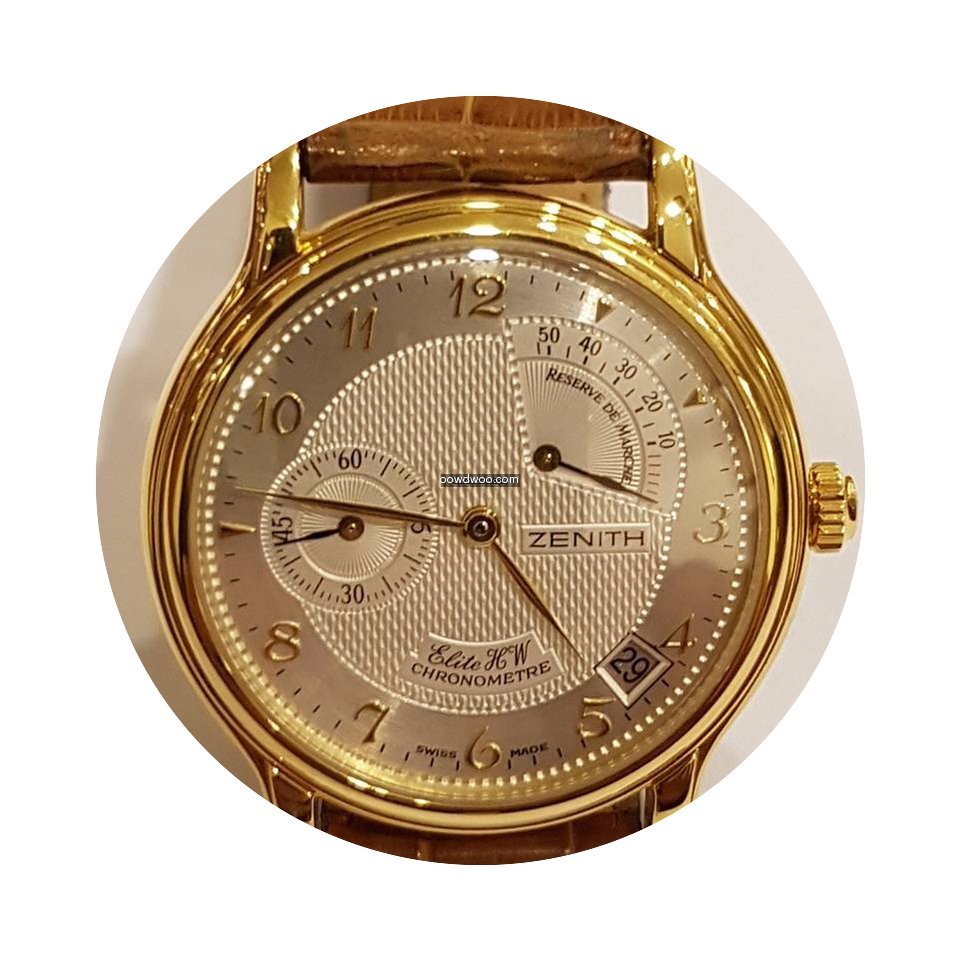 Zenith Elite HW Power Reserve Chronometr...