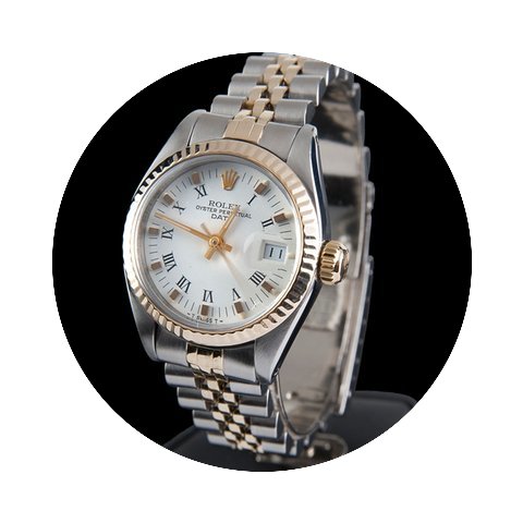 Rolex DATE STEEL AND GOLD JUBILE LADY...