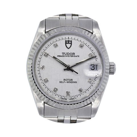 Tudor 74000 Oyster Prince Date Diamond D...