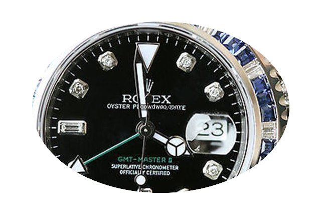 Rolex Gmt Master Ii Stainless Steel 5 Ct...