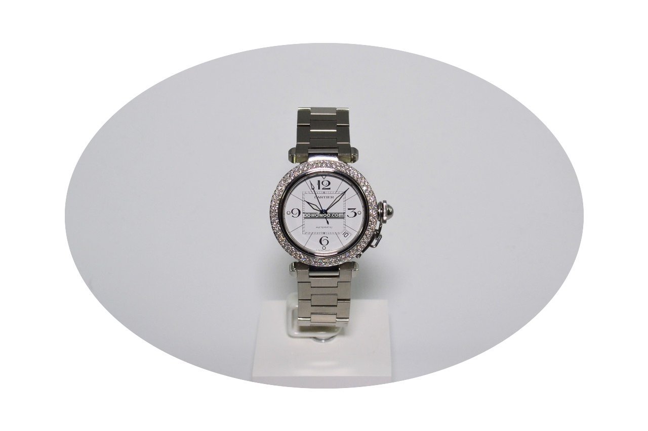 Cartier Pasha 35mm diamond bezel ''Full ...