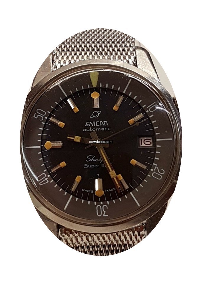 Enicar Sherpa Super Dive Automatic Diver...