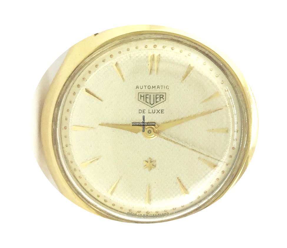 Heuer Automatic Deluxe Vintage Very Rare...