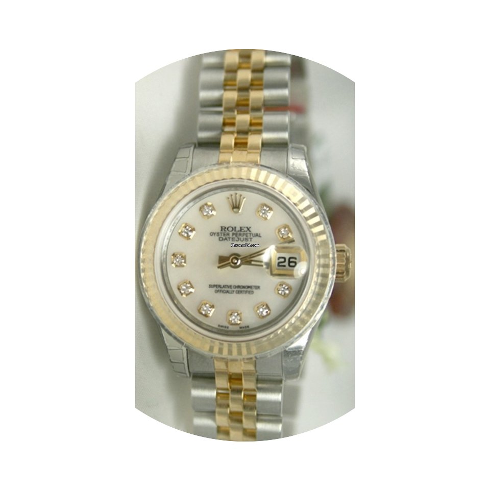 Rolex Datejust 179173 Ladies Steel & 18K...