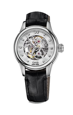 Oris Artelier Skeleton Diamonds...