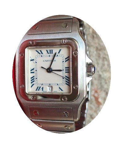 Cartier Santos de Cartier Galbée unisex...
