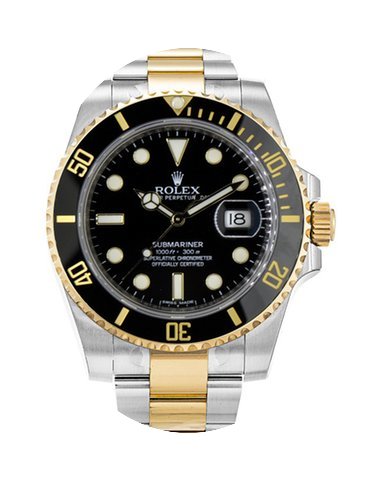 Rolex SUBMARINER Steel & 18K Yellow ...