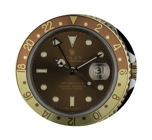 Rolex S/S & 18k Y/G O/P Root Beer Be...