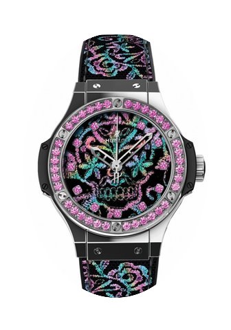 Hublot Broderie Sugar Skull Steel...