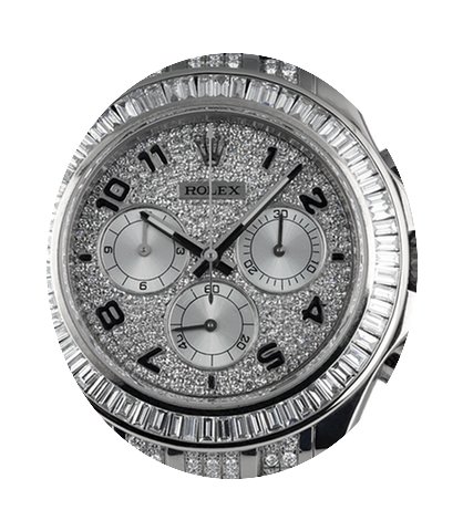 Rolex Cosmograph Daytona White Gold Bagu...