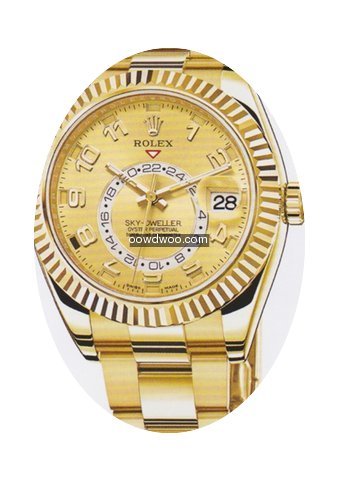 Rolex Sky Dweller 18 kt Gelbgold...