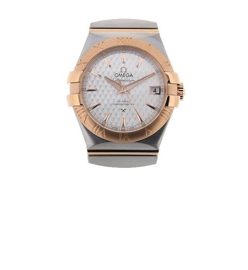 Omega Constellation Co-Axial 35 Rose Gol...