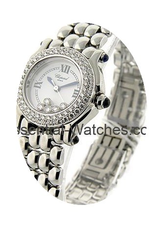 Chopard Classic Happy Sport Round in Ste...